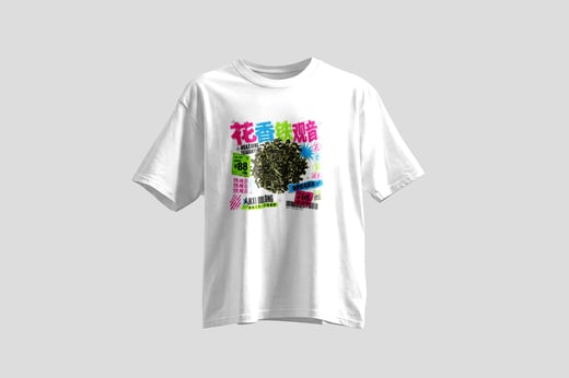 Tee — Floral Tie Guan Yin