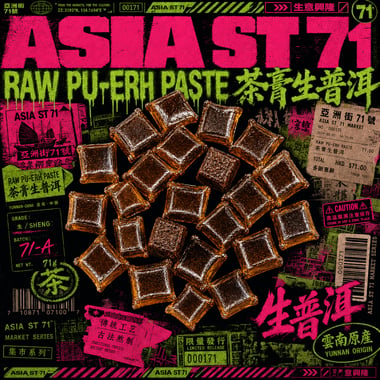 Raw Pu-erh Paste